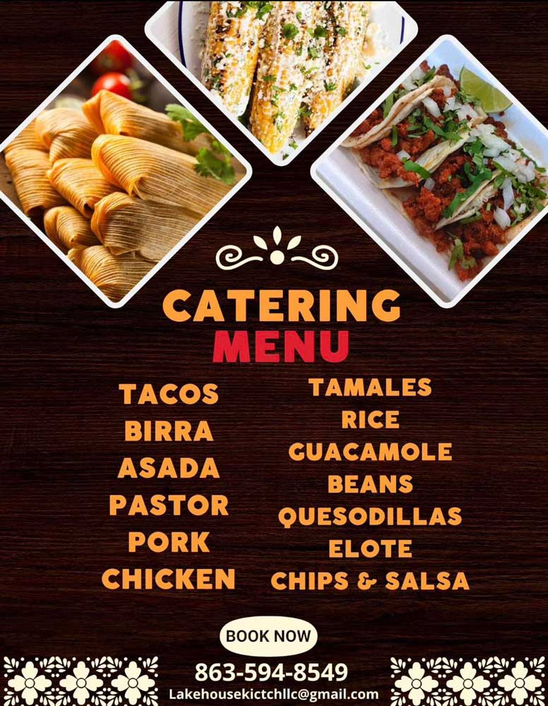 Catering Menu